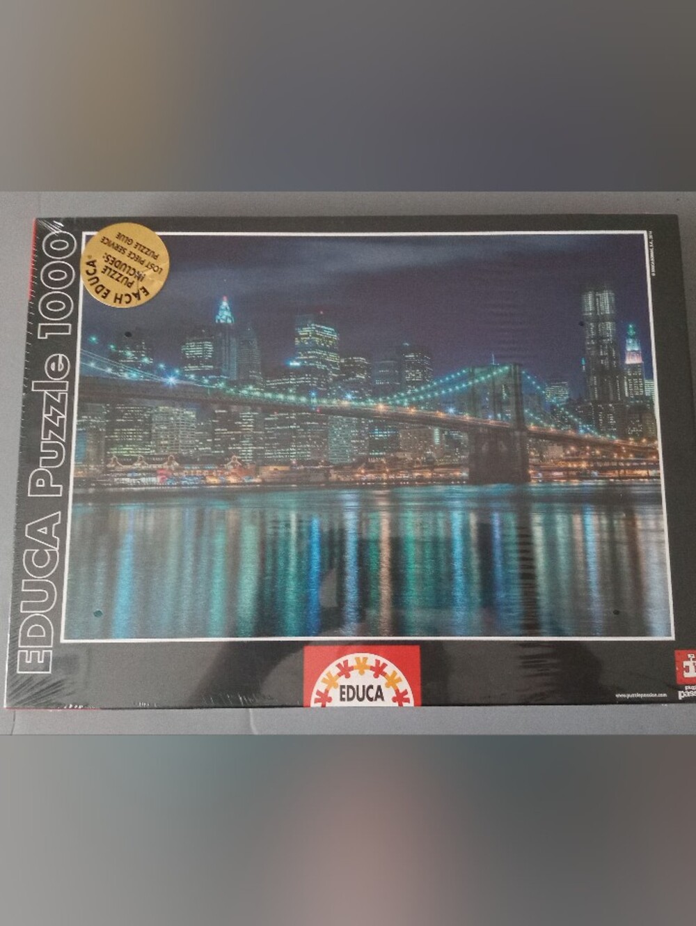 Educa Manhattan City Night Skyline Puzzle - NEW